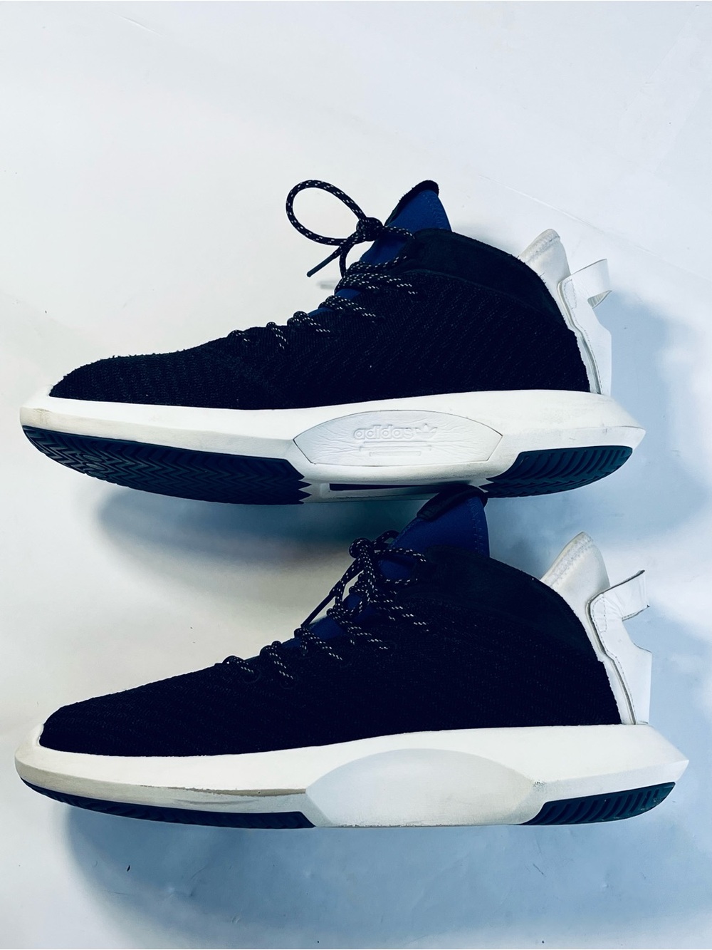 Adidas Crazy 1 ADV Prime knit #AH225 Men’s :13 Black Purple White Knit Sneakers